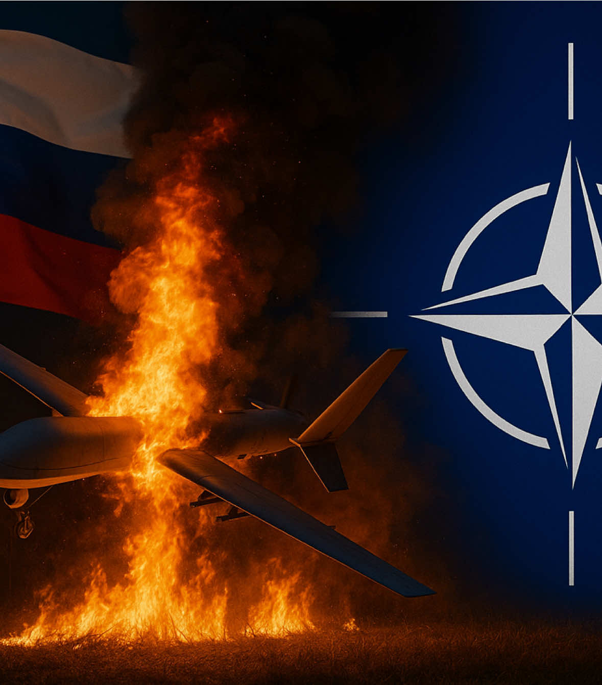 La Russie attaque l'OTAN ?! Le drone explose l'exploration du drone russe en Pologne