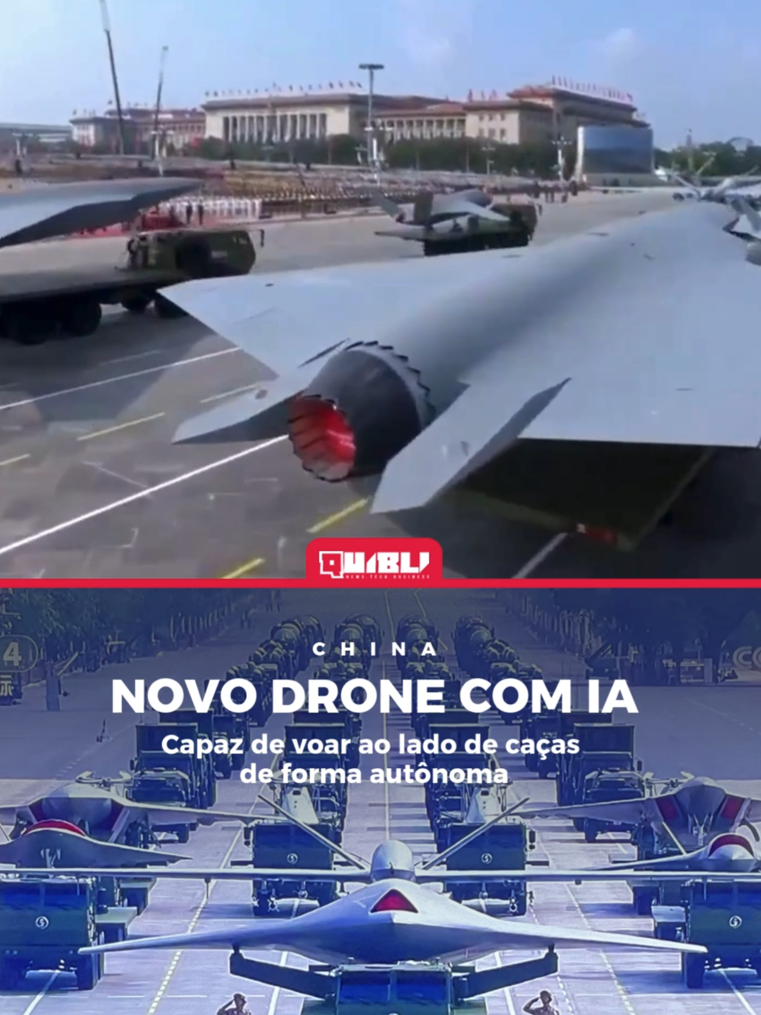 La Chine a surpris le monde dans son dernier défilé militaire en présentant des drones