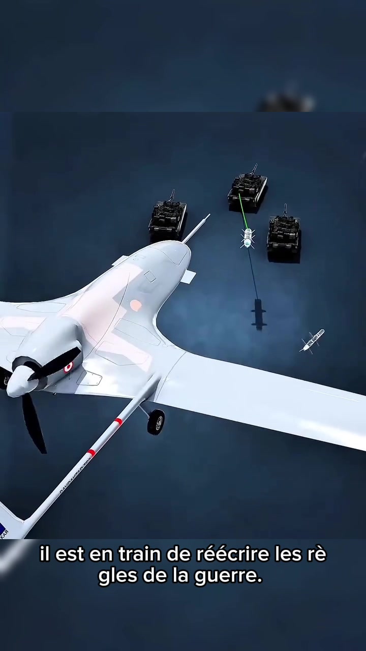 Le directeur TB 2, ce drone ne se contente pas de voler, il est en train de réé
