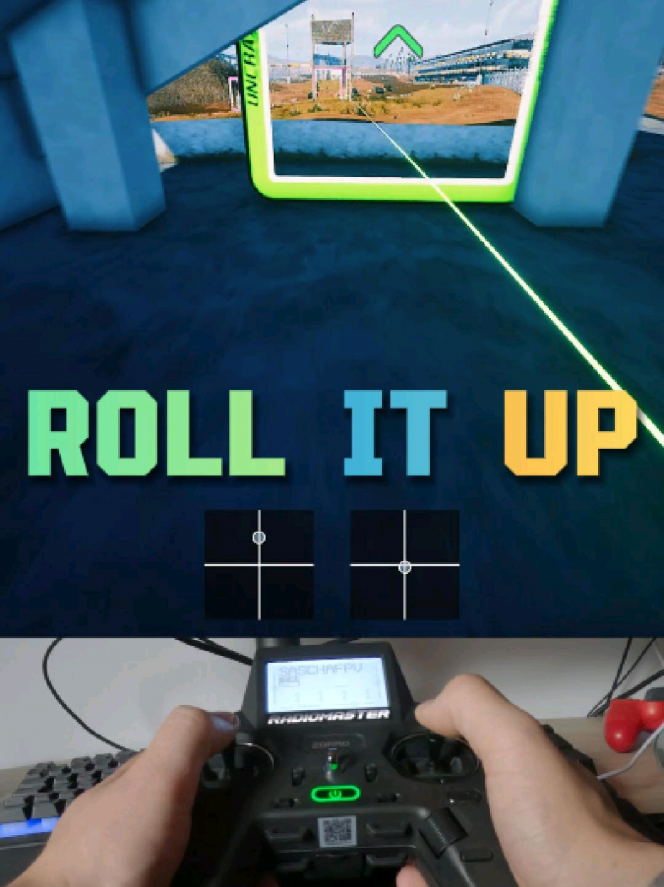 Simulator de course de drones professionnels pour les débutants - Évaluez cette boucle