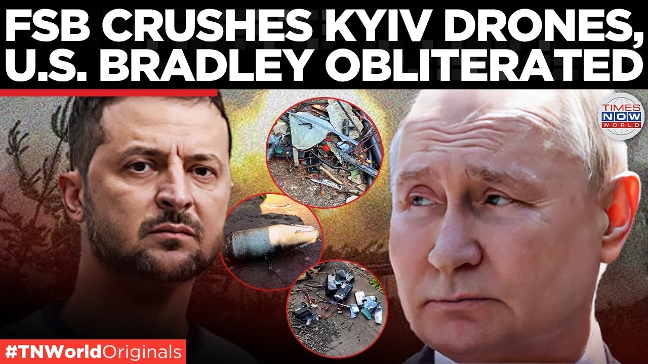 FSB Intercepts Mass Drone Strike on Donetsk Cities, Blames Kyiv | Times Now World