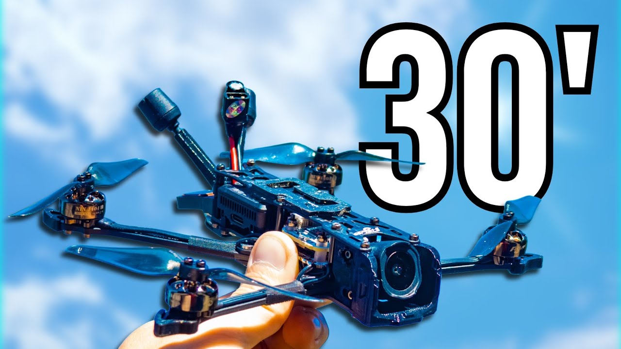 Combien de temps pouvez-vous voler avec un drone FPV de moins de 250 g ? Flywoo Explorer LR 4" DJ...