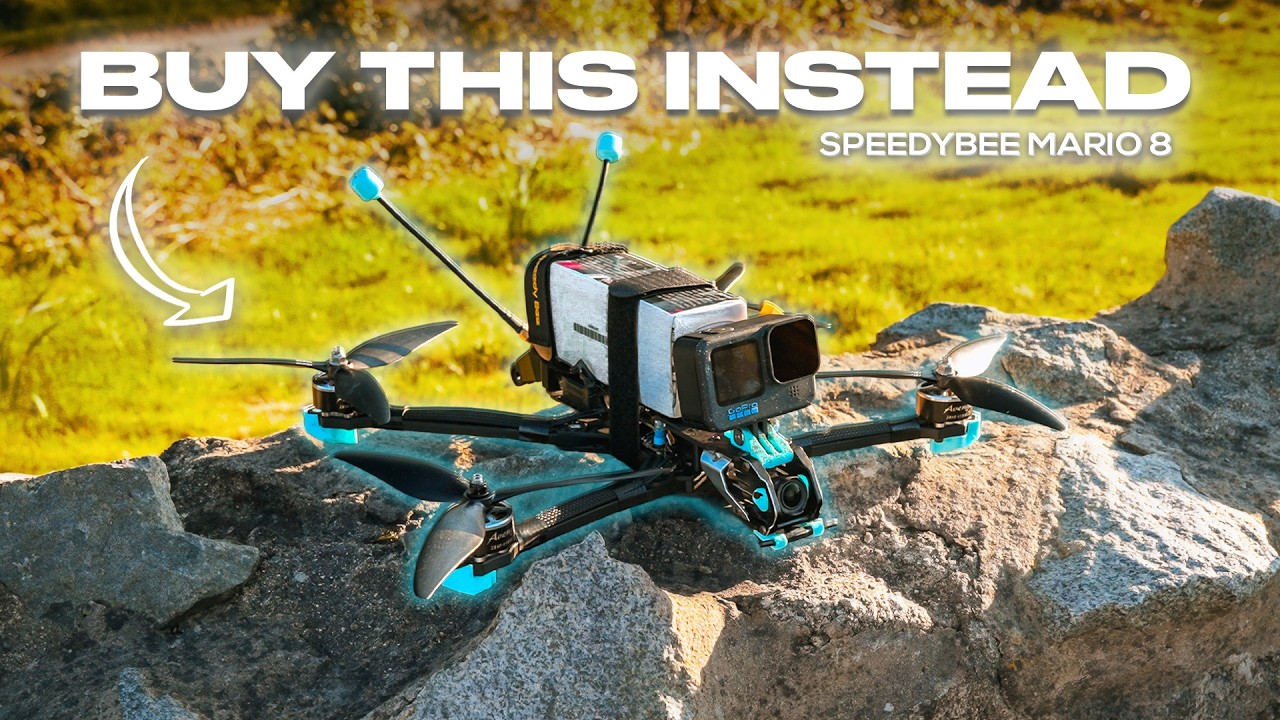 N'achetez pas un 7 pouces pour le FPV longue portée ; construisez plutôt un Speedybee Mario 8.