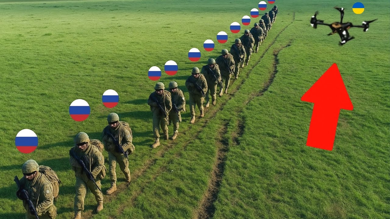 No Escape: Ukraine's FPV Drones Track Russian Troops