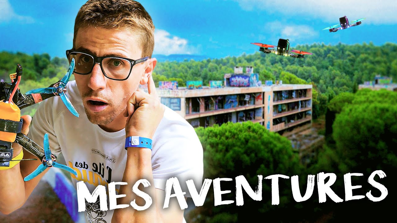 DÉCOUVERTE D'IMMEUBLES ABANDONNÉS - WA FPV #7 - Winteractivity Drone Racer bando urbex