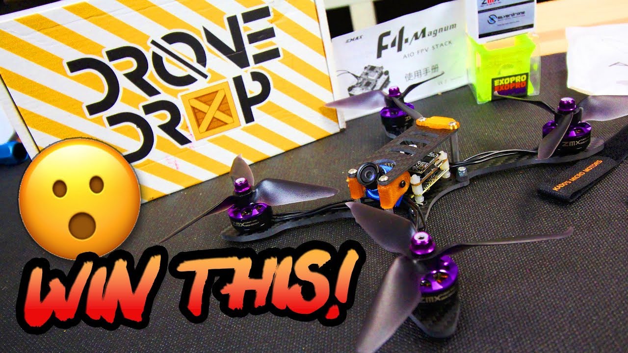 FREE Detroit Multirotor 5" Fpv Racer built by Justin Davis, & FREE Drop Drop Box! - Enter to Win