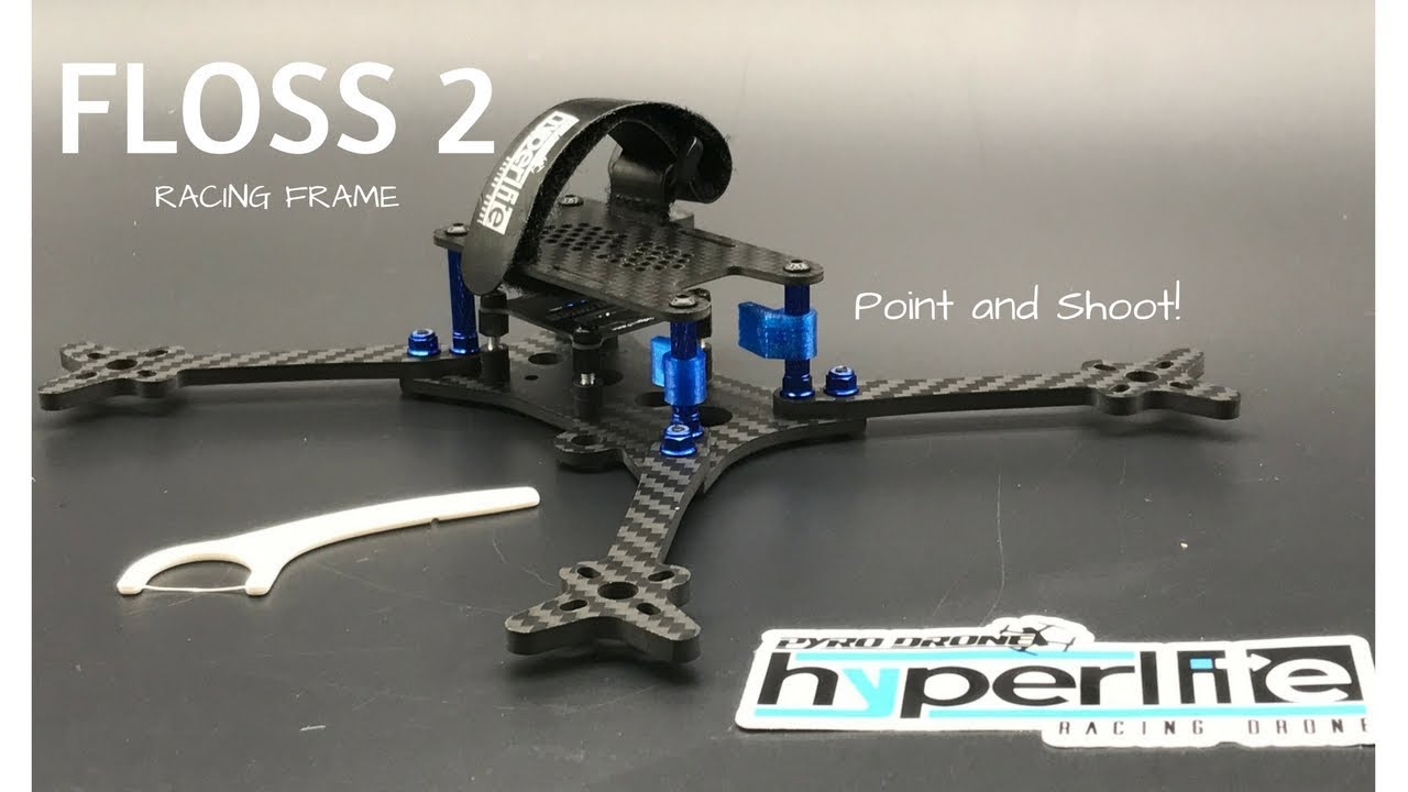 Hyperlite FLOSS 2 FPV Race Frame Unboxing and Build