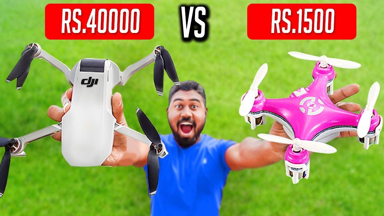 ₹40000 Drone Vs ₹1500 Drone, Unboxing And Testing | Mad Brothers