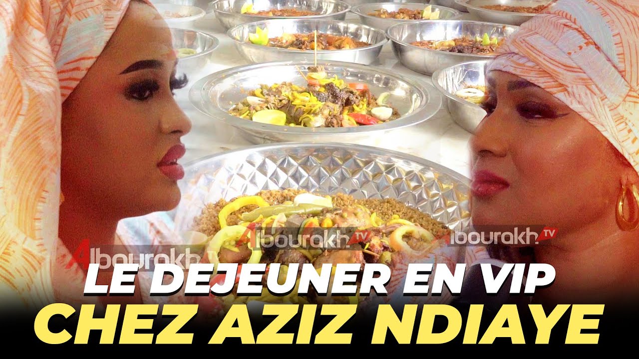 Gamou 2025: le déjeuner en VIP et en drone chez Aziz Ndiaye