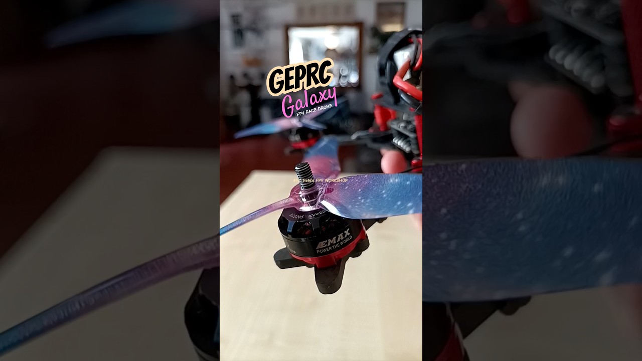 NEW GEPRC GALAXY ANALOGUE FPV RACE DRONE QUADCOPTER #BETAFPV SPEEDYBEE DJI AVATAR EMAX RED BOTTOM