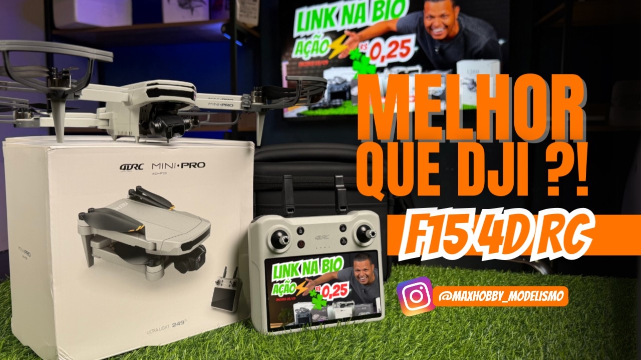 O Melhor Drone Barato de 2025? Primeiras Impressões do 4DRC F-15 Mini Pro