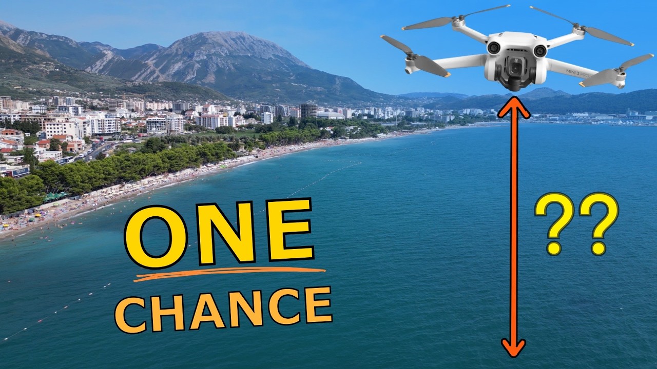 Un drone au-dessus de l'EAU ? Regardez ça en premier…
