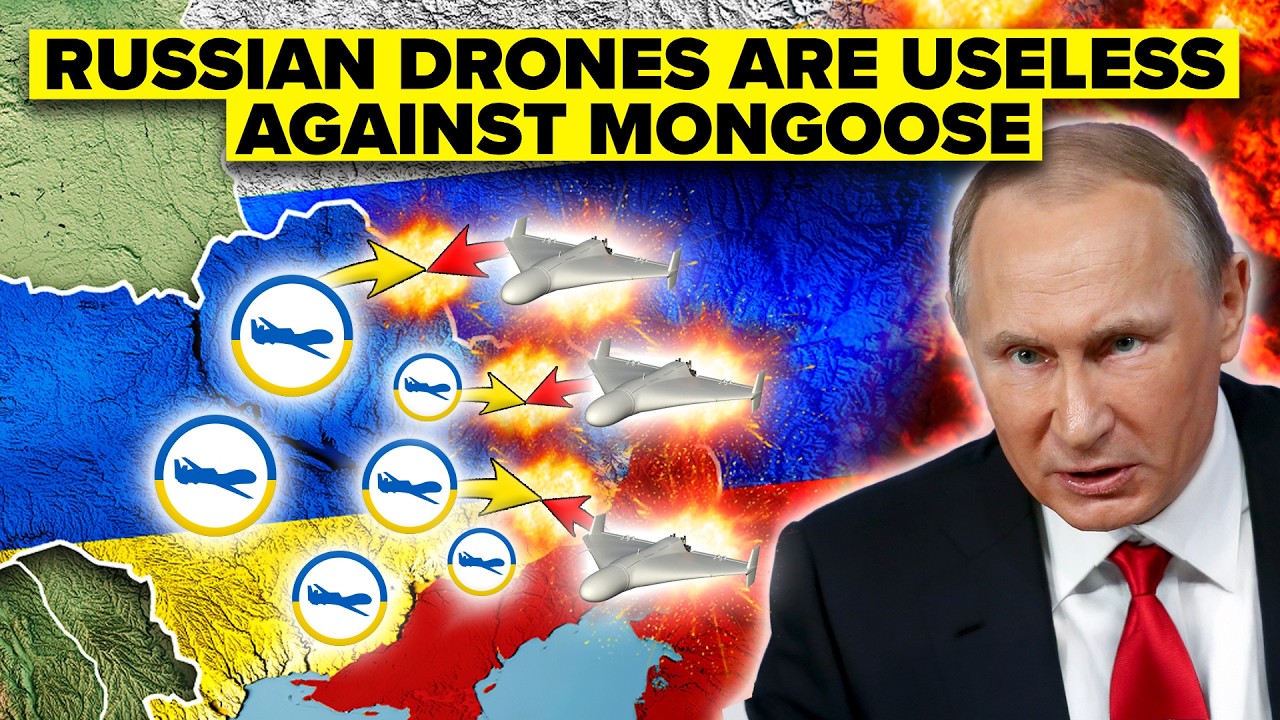 MONGOOSE... Le drone ukrainien propulsé par un jet et équipé d'un fusil de chasse