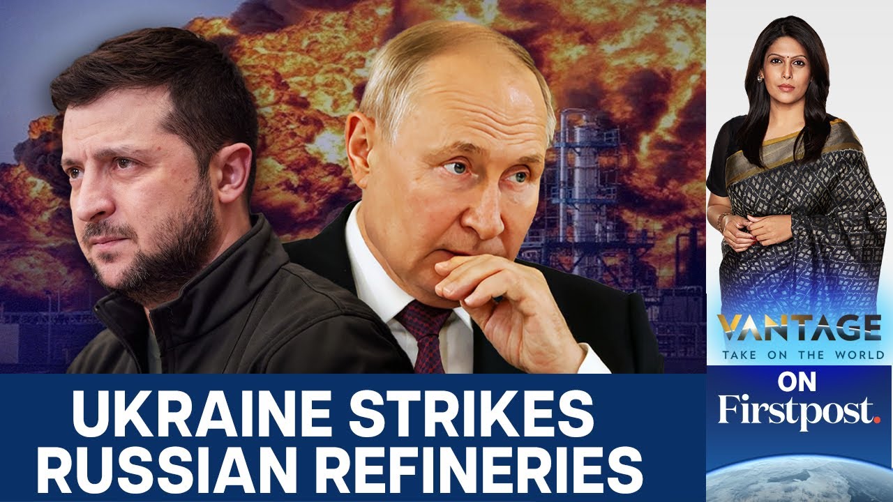 Guerre des drones en Ukraine : les frappes visent l'infrastructure énergétique russe | Vantage av...