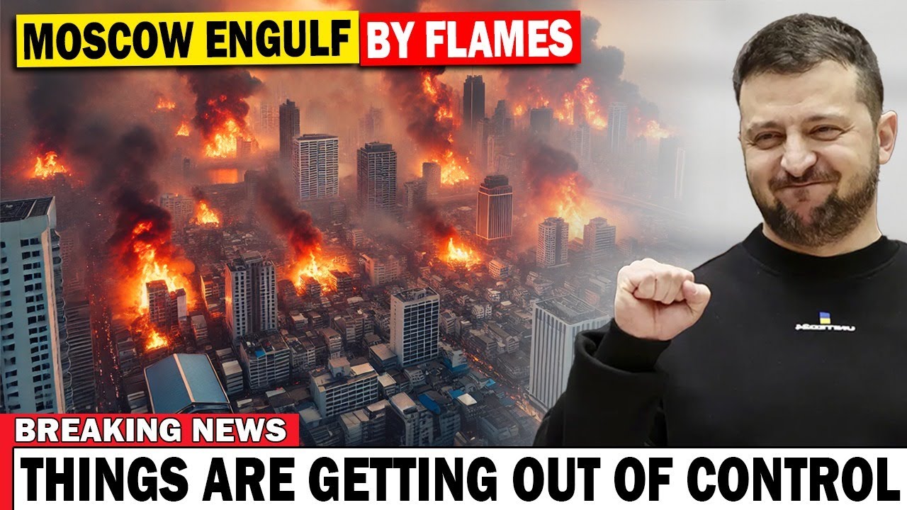 MOSCOW IS NOW HELL: War Reaches Inside Russia – 93 Drones Strike the Capital