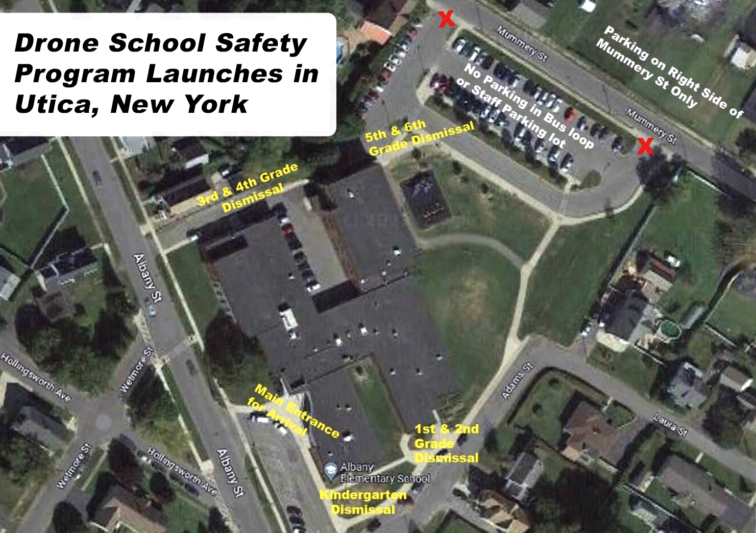 Utica Police and Oneida County Sheriff operating drones for school safety