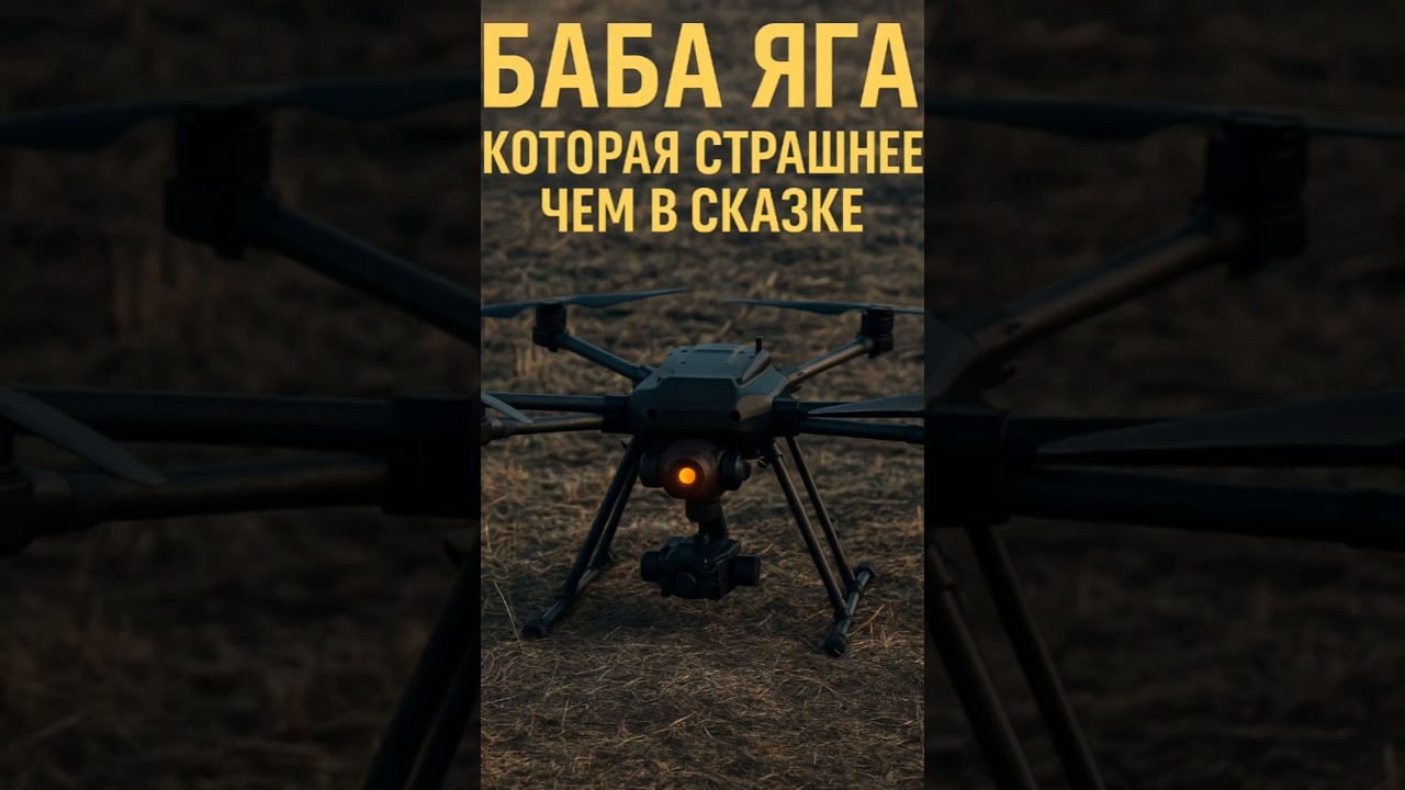 Легендарный дрон ВСУ Баба Яга, которая страшнее, чем в сказке #Дрон #Война #FPV #Shorts #Украина