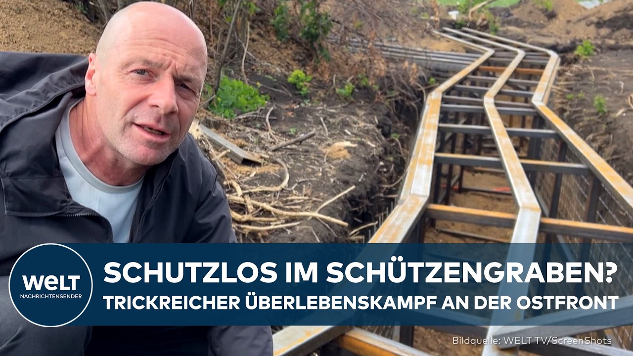 PUTINS KRIEG: Antidrohnen-Tunnel - Wie die Ukraine russische Angriffe ausbremst