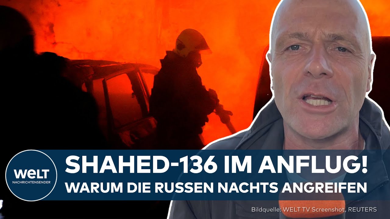 UKRAINE-KRIEG: Höllennacht in Kiew! Explodierende Drohnen reißen die Stadt aus dem Schlaf!