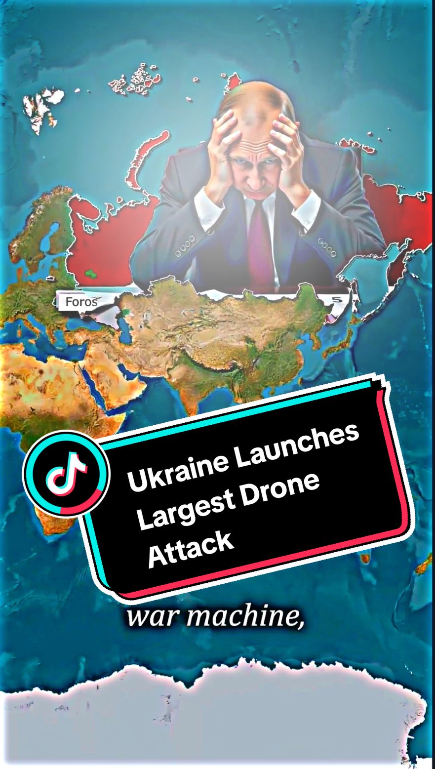 La plus grande frappe de drone d'Ukraine contre la Russie choque le monde !