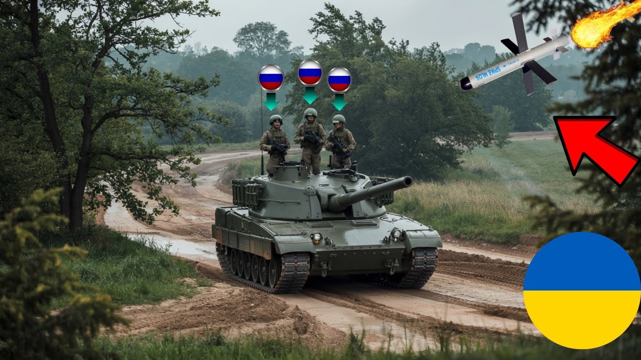 ウクライナの無人機がロシア軍の戦車を容赦なく攻撃