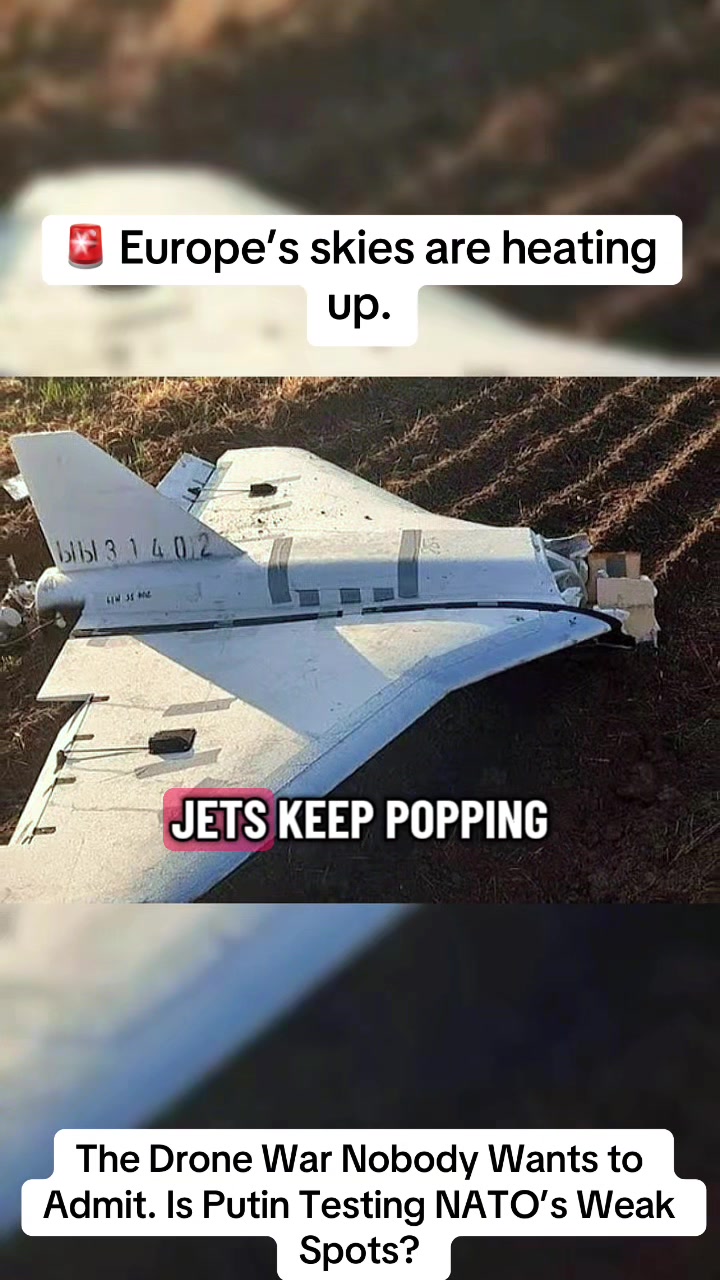 La guerre des drones que personne ne veut admettre. Poutine teste-t-il les points faibles de l'OTAN ?