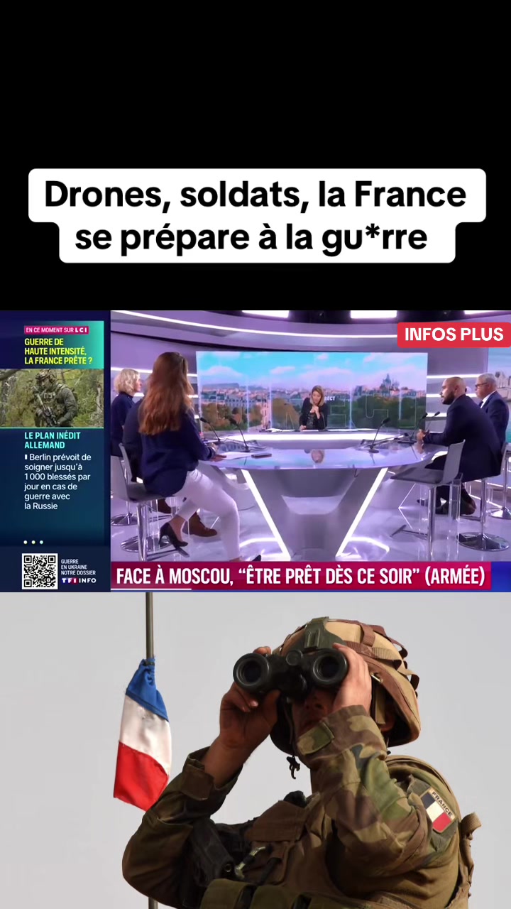 : Drones, soldats : la France se prépare à la gu*rre ?