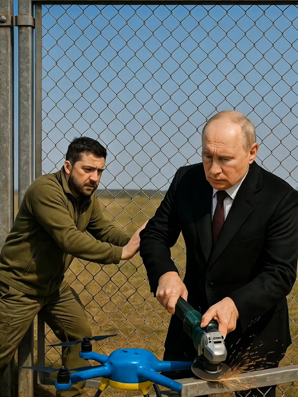 Poutine contre Zelensky dans cette bataille et évasion cinématographique épique de drones ! Full HD, ultra-