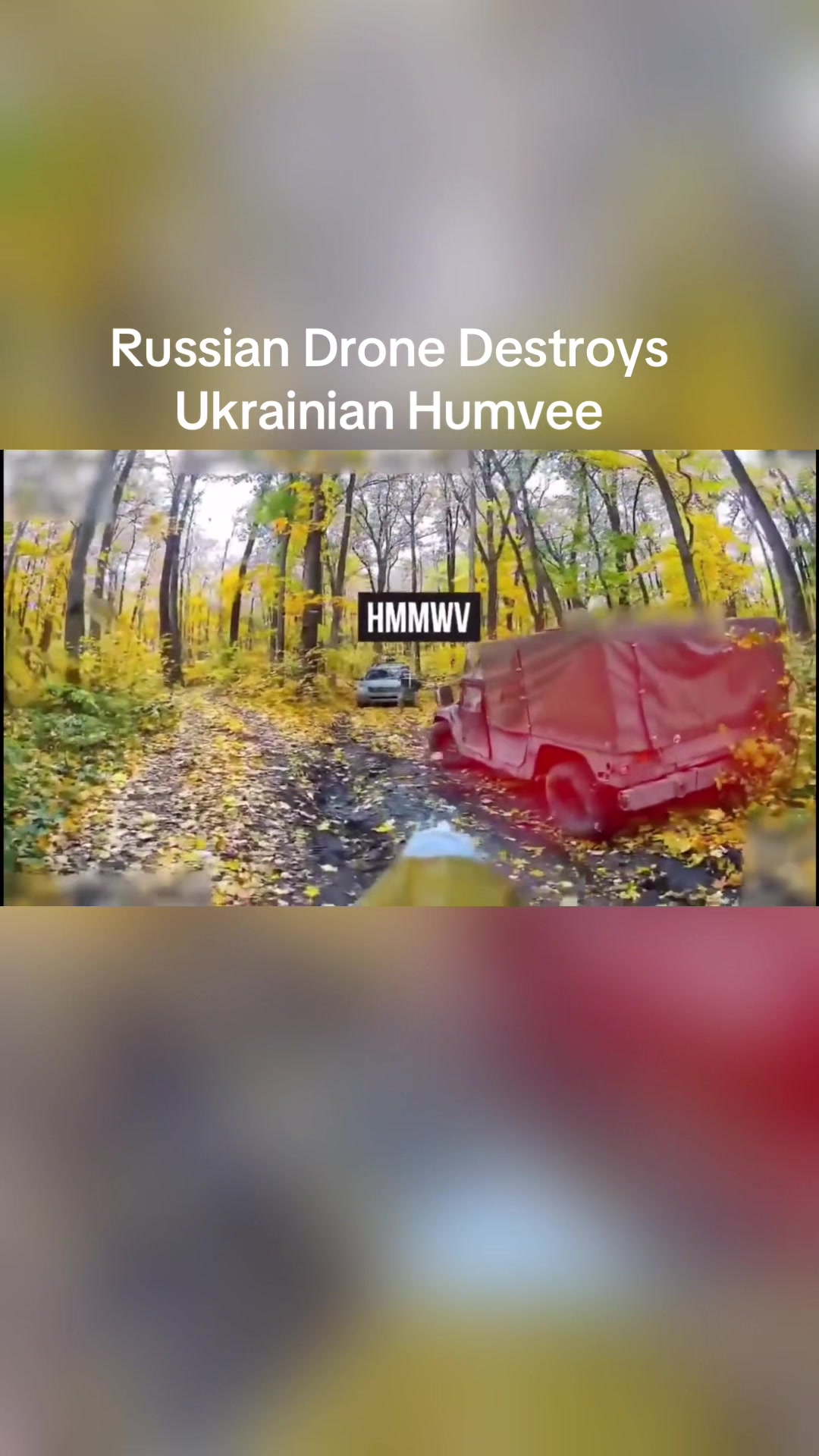 Cette séquence montre une paire de drones FPV russes appartenant au premier ministre russe "