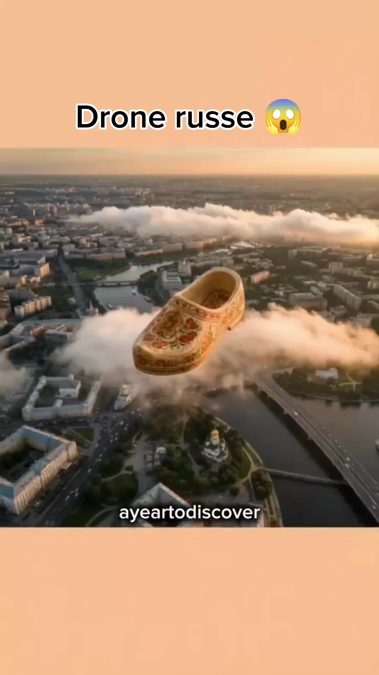 Drone russe en approche