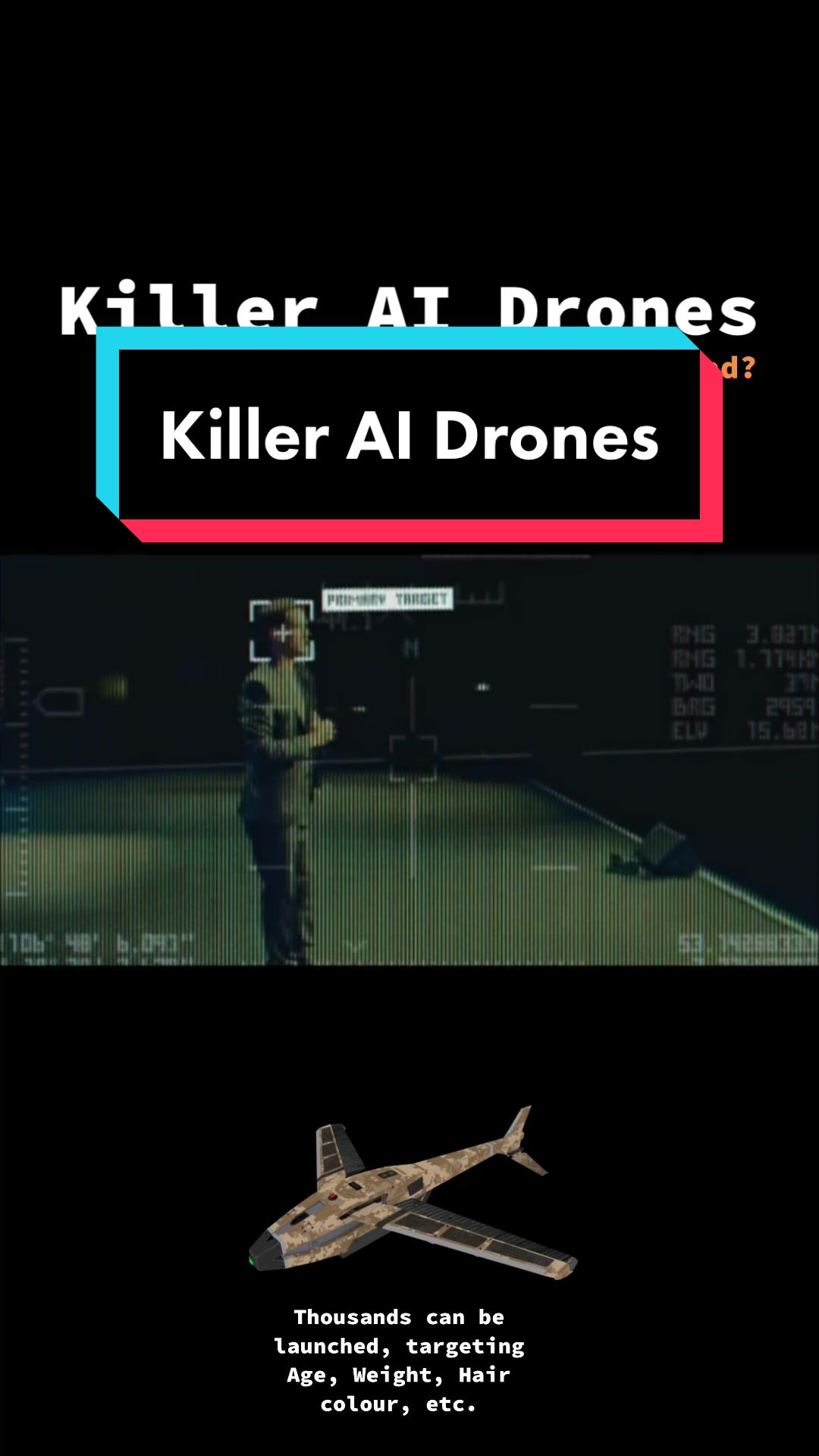 Drones explosifs tueurs. Missiles essaim sans pilote. Bon ou mauvais ??