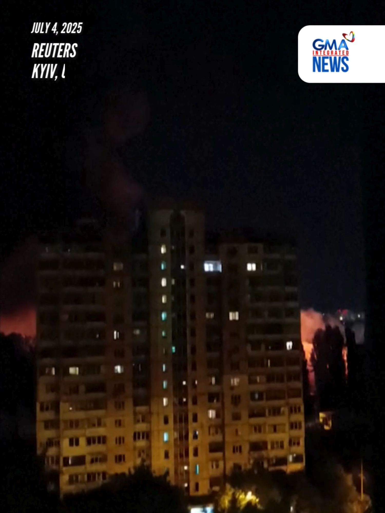 REGARDER : Une vidéo d'un témoin oculaire a capturé le moment dramatique de l'explosion d'un drone russe