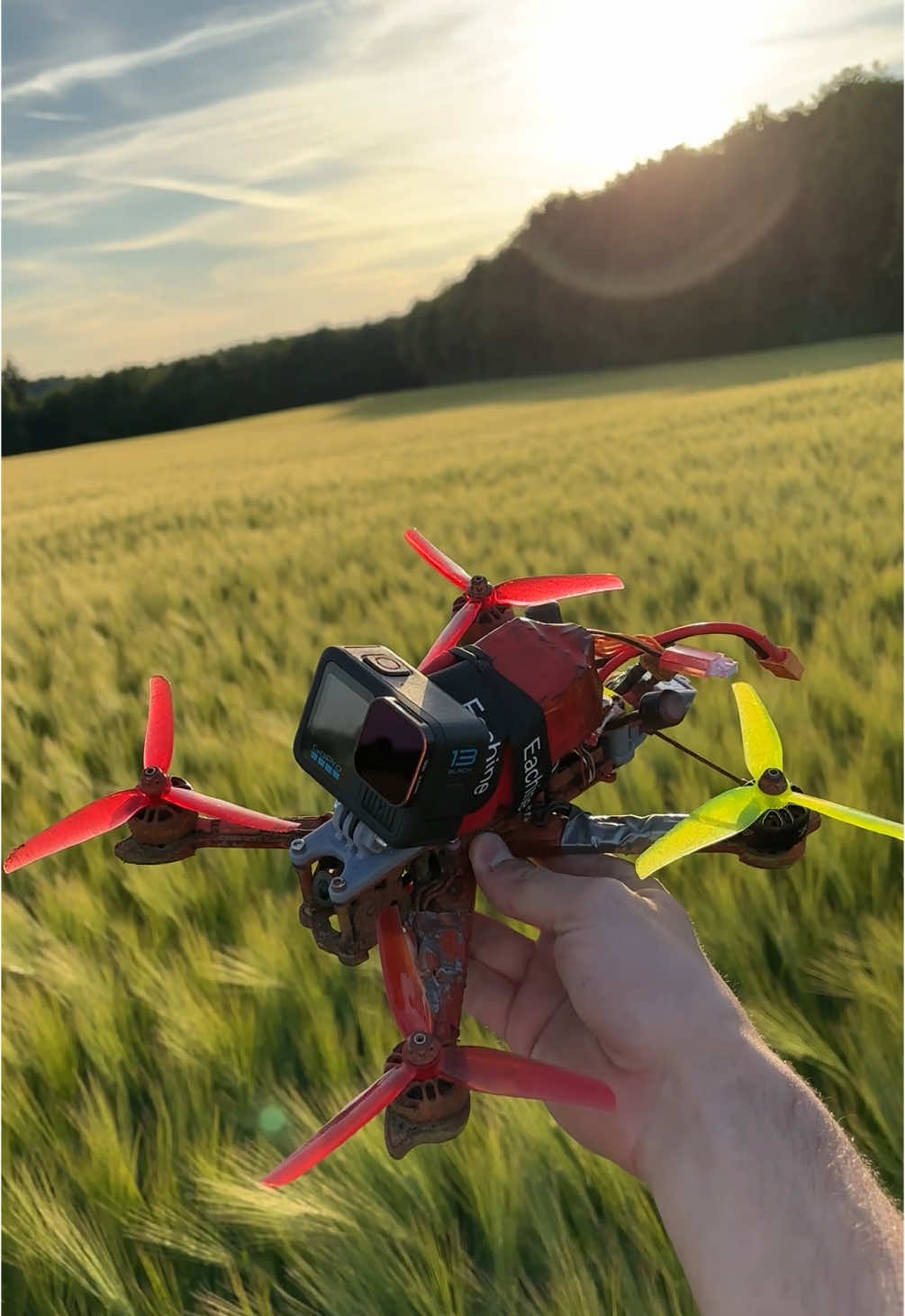 Le ciel est la limite. Je suis prêt à prendre l'air.