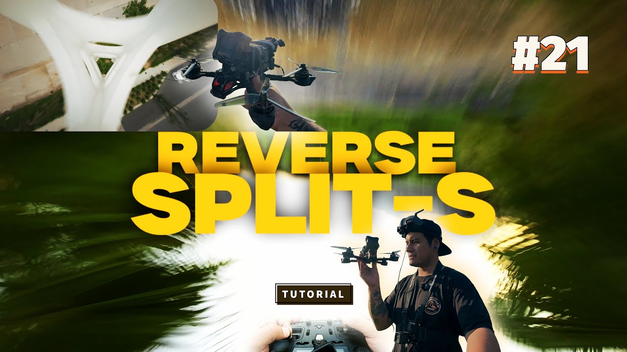 Flight #21 - Cómo hacer REVERSE SPLIT-S con tu DRONE FPV 👨🏻‍🏫 | #tutorial #nostab