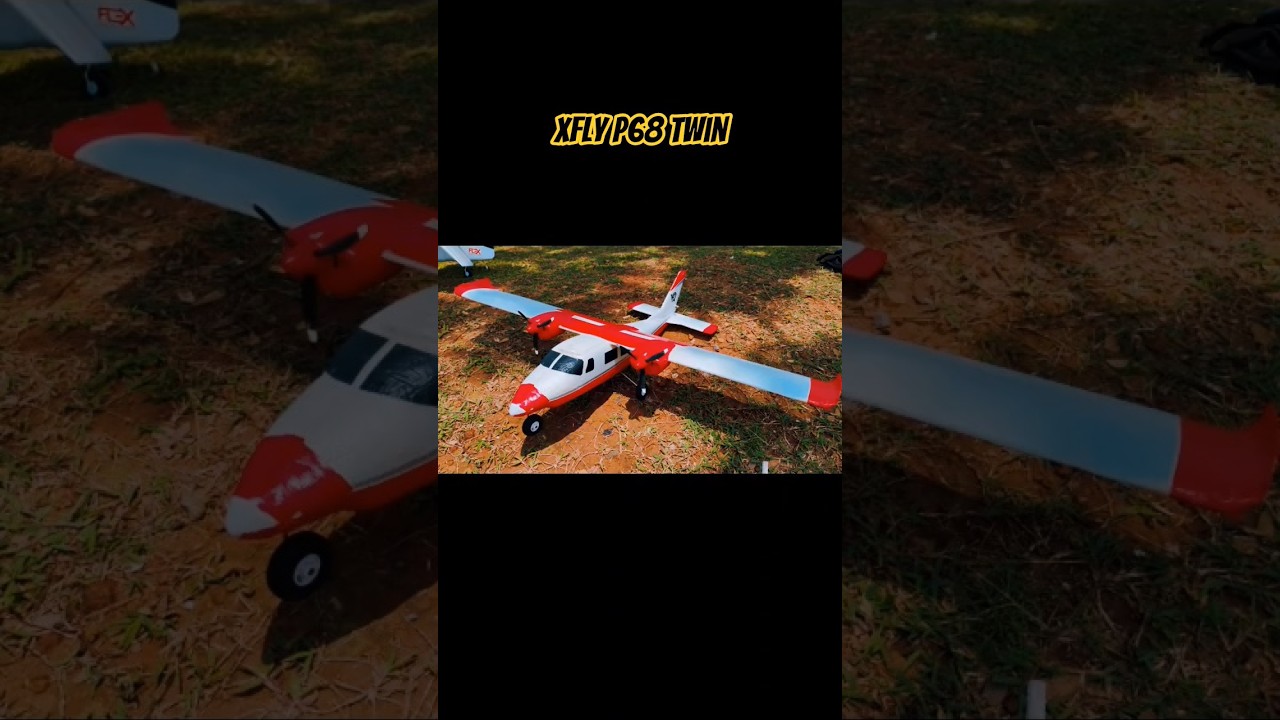 Xfly P68 Twin #rcplane #radiocontrol #shorts #shortsviral