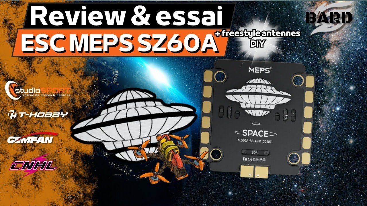 Rewiew et essai Freestyle MEPS 60A ESC + antennes maisons