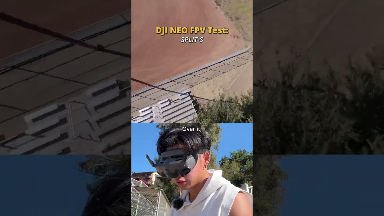 Can DJI Neo perform the same tricks as an FPV drone? 🤔 @KaiVertigoh