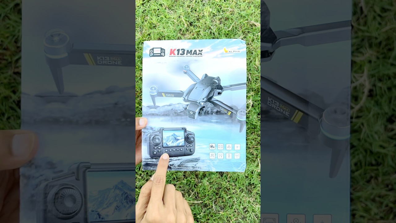 K13 Max RGB Drone Quick Unboxing & Flight Test #shorts #dronereview