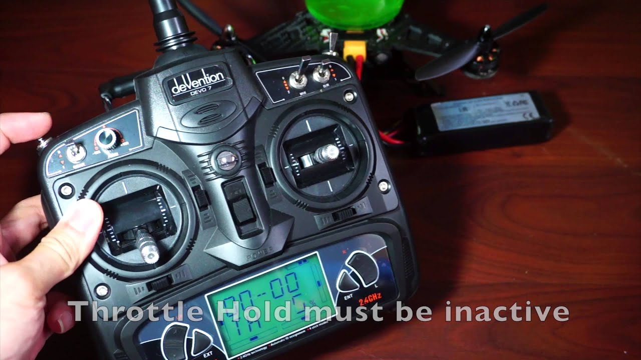 Walkera Runner 250 FPV Racer RTF - Gyro & Accelerometer Calibration