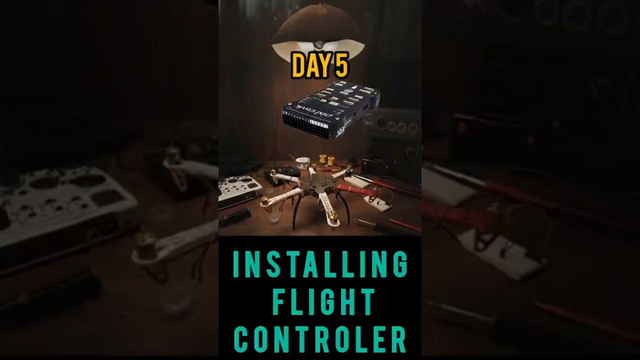 Drone making #day5 #flightcontroller #drone #diy #view #flightsimulator #shorts #reels #facebook