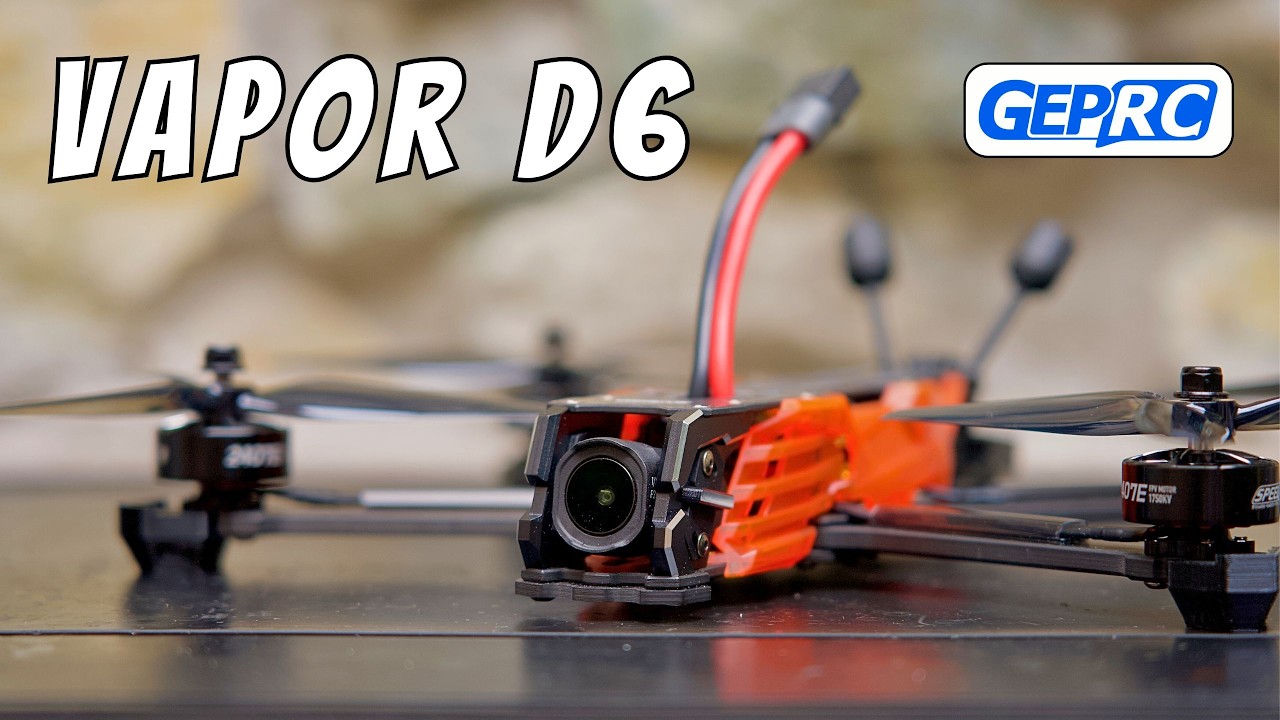 GepRC Vapor D6 : Meilleur drone FPV cinématique de 2025 ?