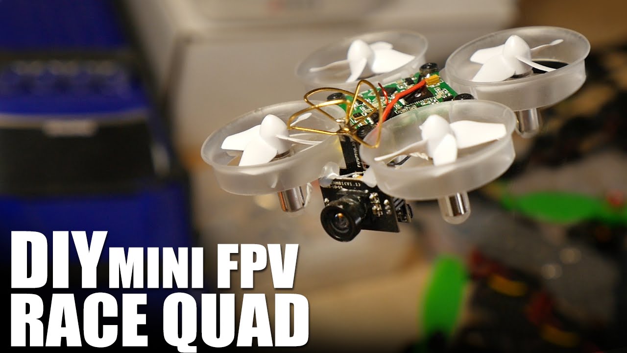 Mini quad de course FPV à monter soi-même | Test Flite