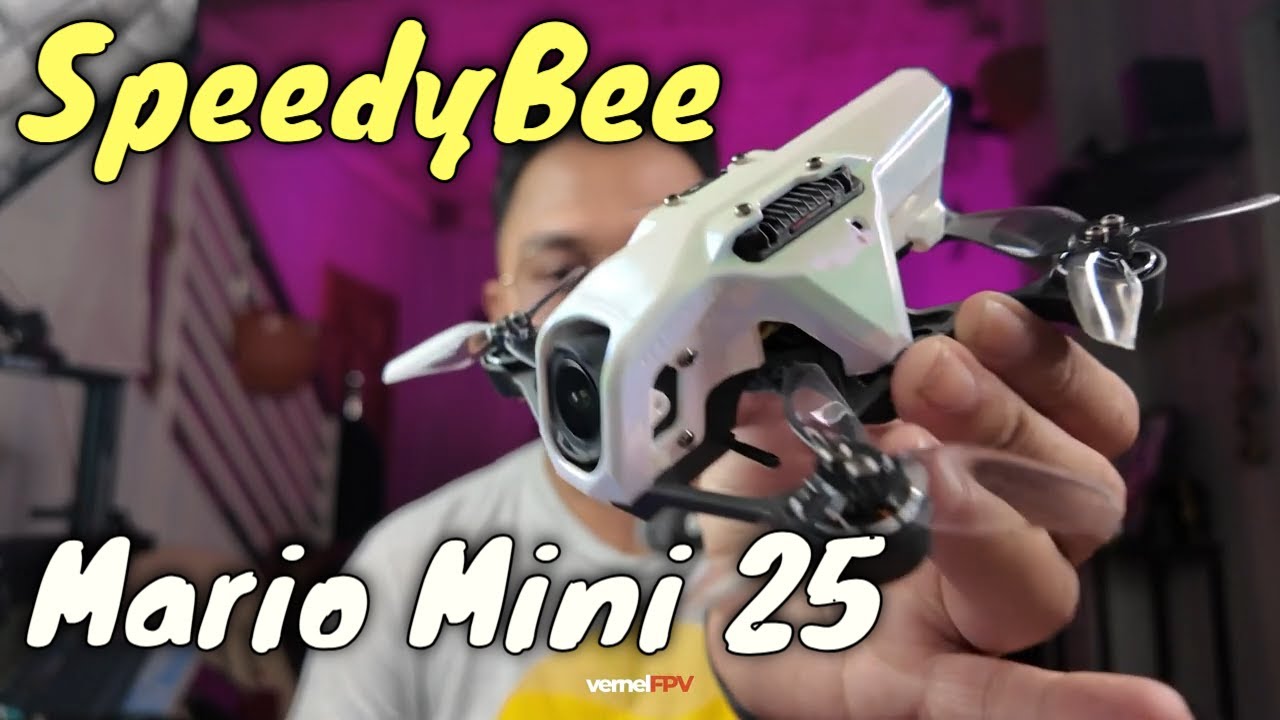 Test du SpeedyBee Mario Mini 25 avec DJI O4 Pro