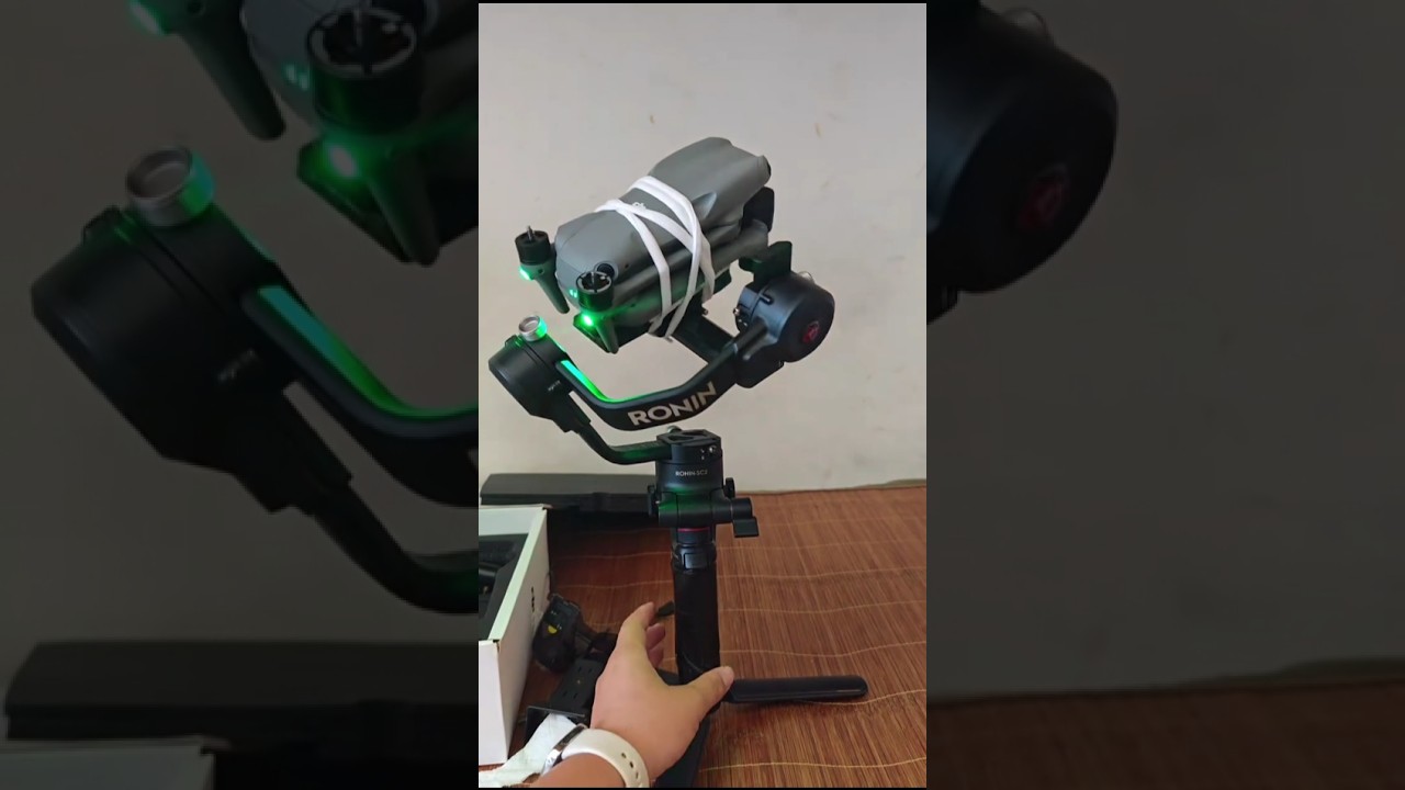 Check Out My Ultimate DJI Gimbal 😅📸 #dji #drone #shorts #shortsfeed #viralshorts #youtubeshorts #fpv