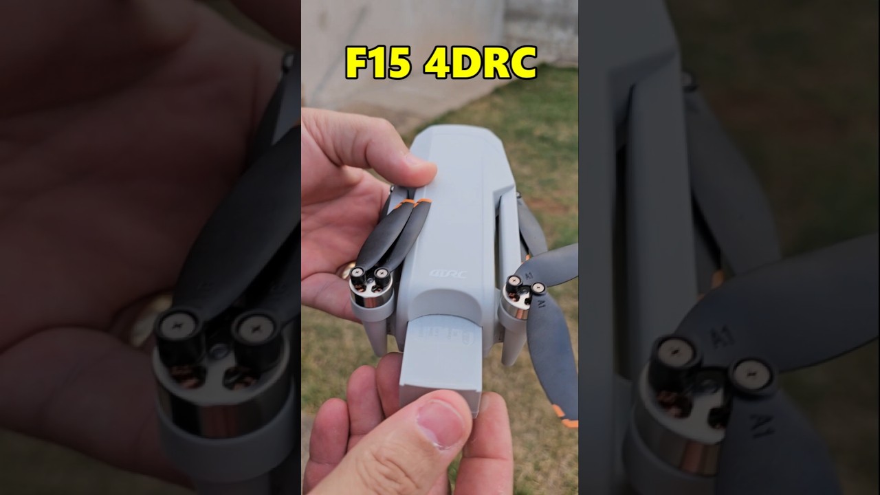 DRONE F15 - 4DRC F15 #drone #dronebrasil #minidrone #videodrone