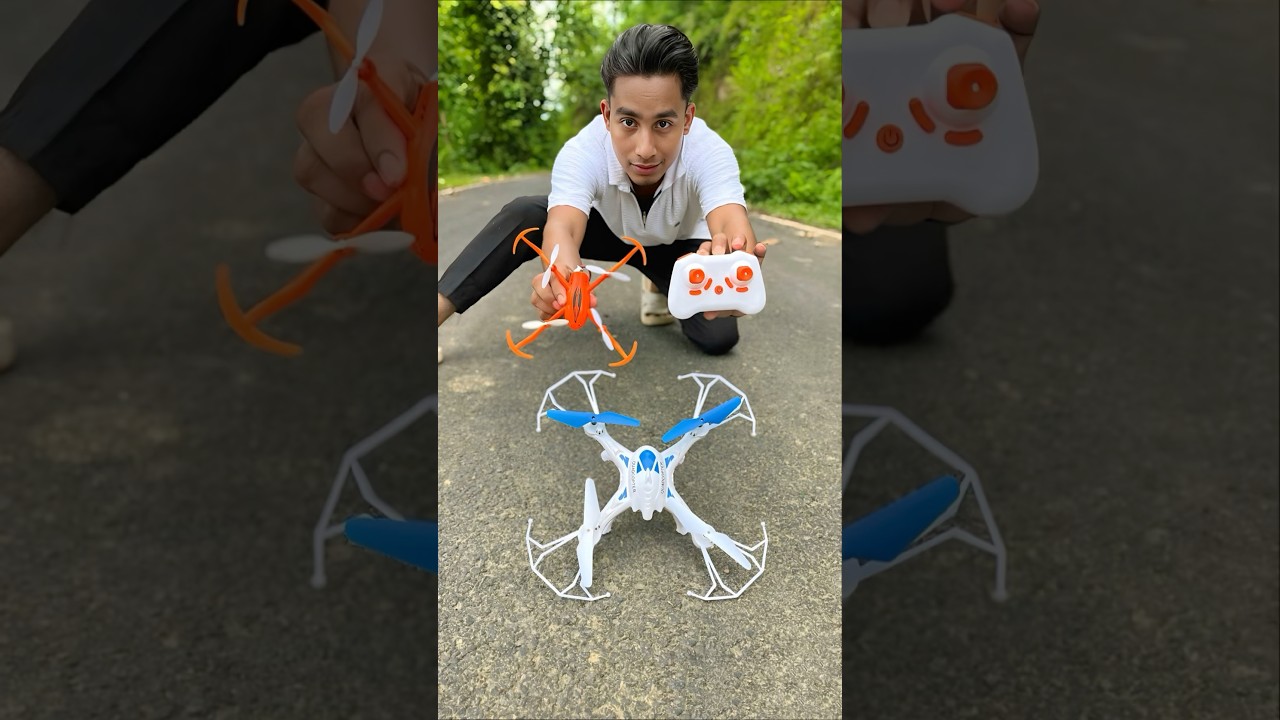 Déballage d'un mini drone et d'une grande caméra RC 🔥