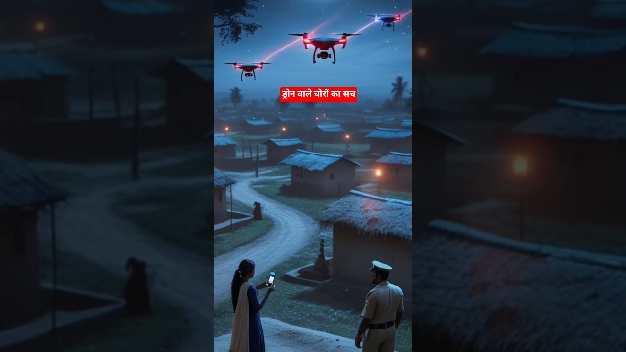 Drone Camera wale chor | Drone Chor News #drone #dronevideo #viralshorts  #news