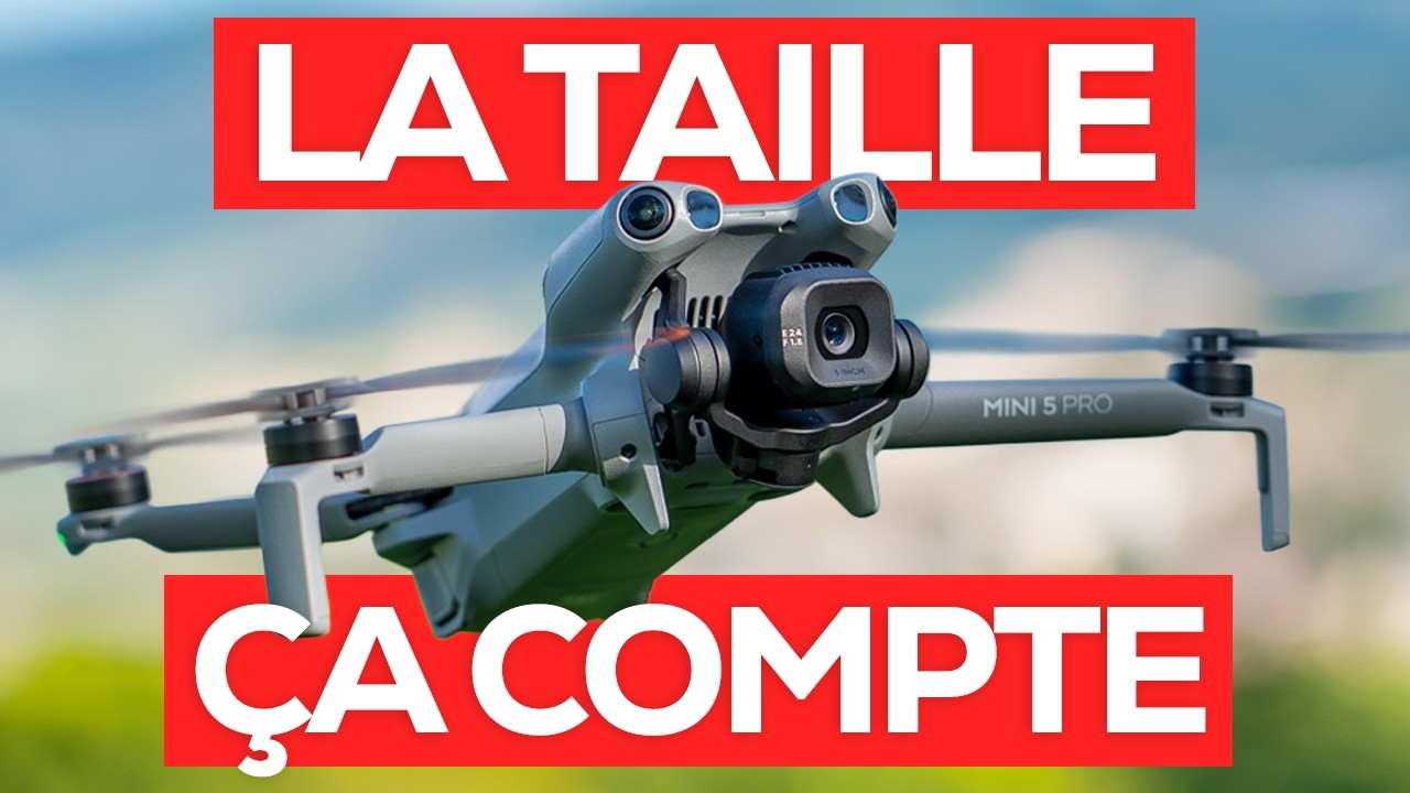 🚀 Le plus performant des drones de -250g: test et comparatif du Mini 5 Pro de DJI
