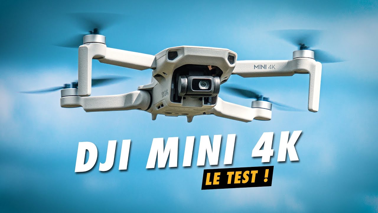 TEST du DJI MINI 4K : De la belle image à petit prix