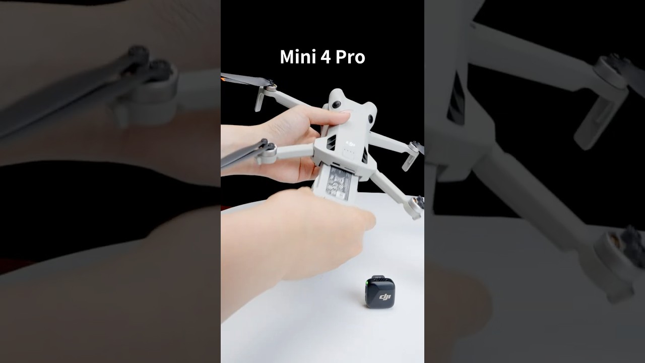 Which drone sounds better? Listen closely 🤫 Recorded with DJI Mic Mini portable microphone  #asmr